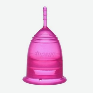 LilaCup Менструальная чаша P-BAG размер L фиолетовая
