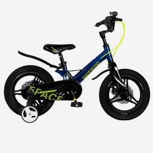 Велосипед детский Maxiscoo Space делюкс 14 дюймов синий