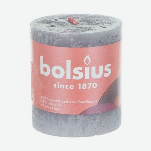 Свеча Bolsius shine 8х6,8 см лаванда