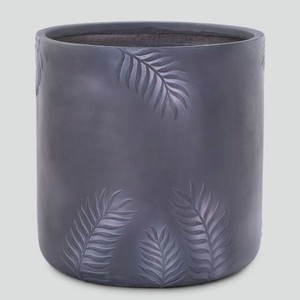 Горшок для цветов L&t pottery цилиндр антик коричневый D44