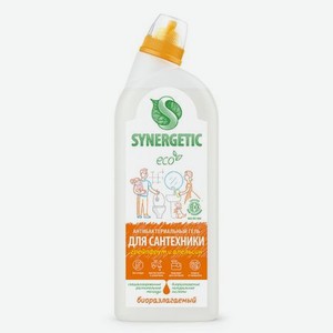 Средство для чистки сантехники Synergetic Грейпфрут и апельсин для ванной и туалета, 0,7 л