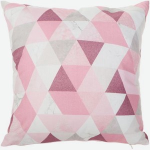 Декоративная подушка Togas Рене розовая 45х45 см