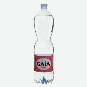 Вода минеральная Gaia газированная 1,5 л