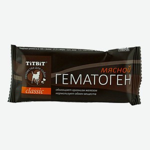 Лакомство TiTBiT Classic гематоген мясной для собак 35 г