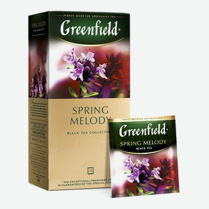 Чай черный Greenfield Spring Melody в пакетиках 1,5 г х 25 шт