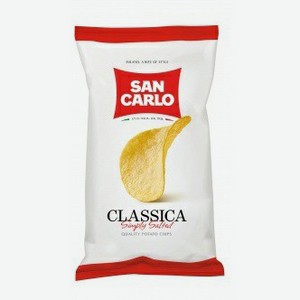 Чипсы картофельные San Carlo Classica 180 г