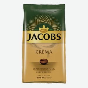 Кофе Jacobs Crema натуральный жареный в зернах 1 кг