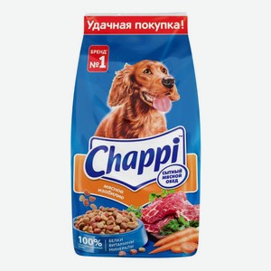Сухой корм Chappi Сытный обед Мясное изобилие с мясом для собак 15 кг