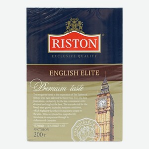 Чай черный и зеленый Riston English Elite листовой 200 г