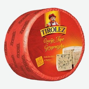 Сыр мягкий Tirolez Gorgonzola с благородной голубой плесенью 50% ~350 г