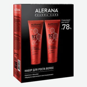 Набор средств для волос Alerana Pharma Care Восстановление для женщин 2 предмета