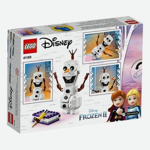Пластмассовый конструктор Lego Frozen II Олаф 122 детали