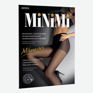 Колготки женские MiNiMi Milana полиамид nero 20 den р 3