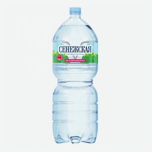 Вода питьевая природная Сенежская негазированная 3 л