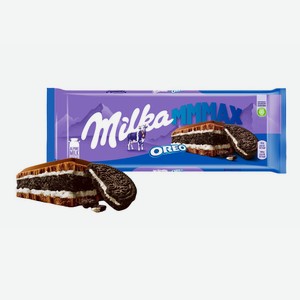 Шоколад Milka молочный с печеньем Орео 300 г