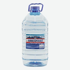 Вода питьевая Новотерская негазированная 5 л