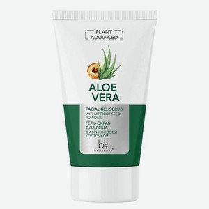 BELKOSMEX Plant Advanced Aloe Vera Гель-скраб для лица с абрикосовой косточкой