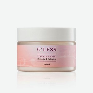 G’LESS Cosmetics Маска из розовой глины
