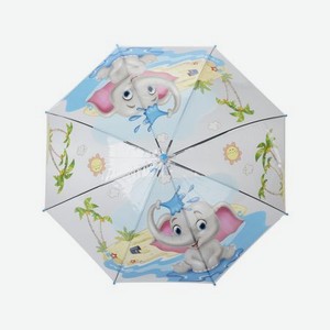 Зонт трость полуавтоматический для девочек INSTREET