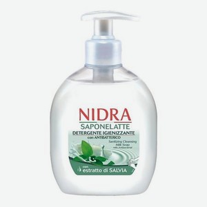 NIDRA Жидкое мыло-молочко очищающее  Антибактериальное 