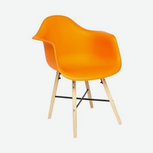Кресло SDM оранжевое 61х60х82 см