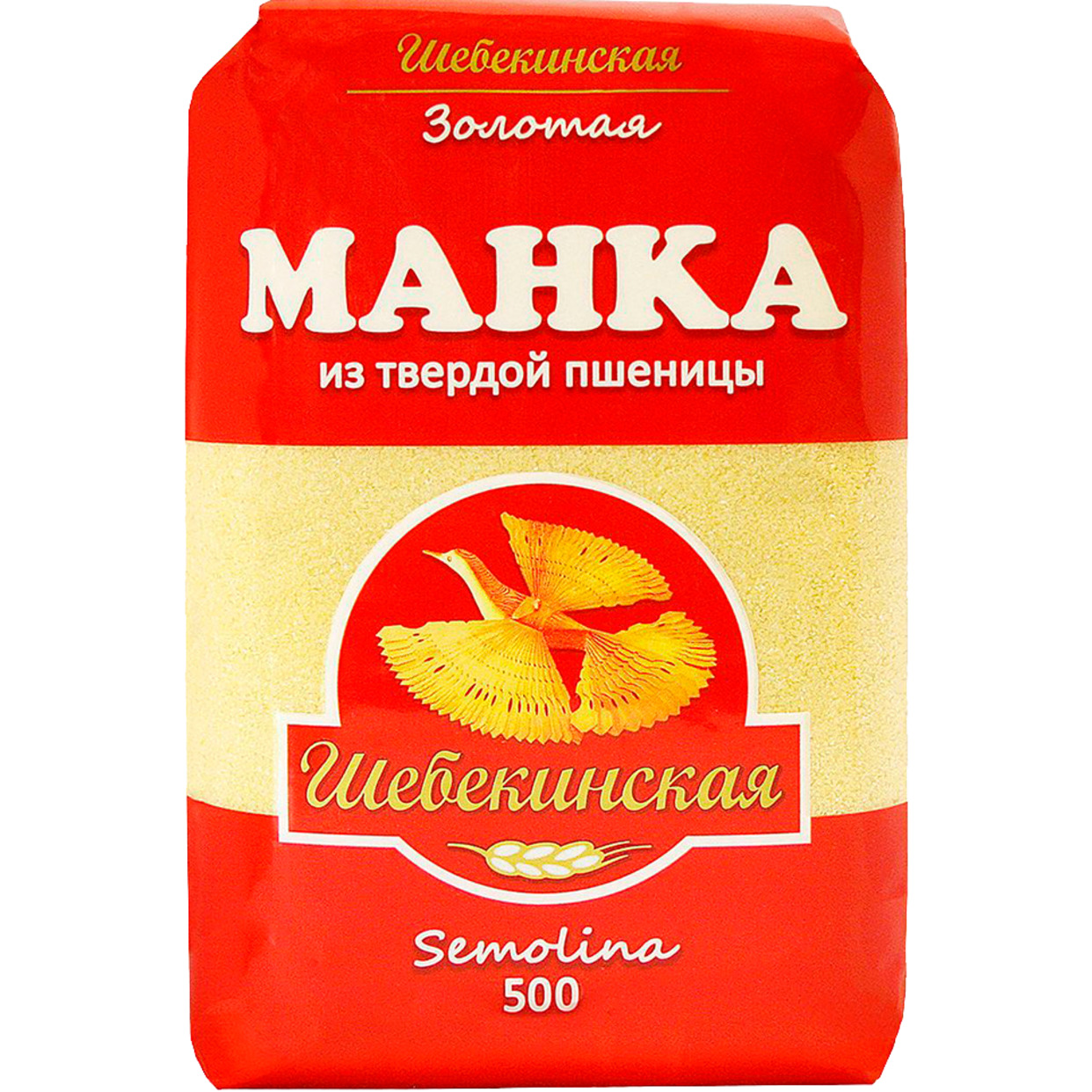 Манка Шебекинская из твердой пшеницы 500г в магазине Пятёрочка