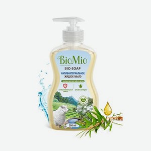 Мыло антибактериальное жидкое BioMio Bio-soap с маслом чайного дерева 300 мл