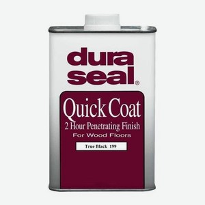 Масло для пола DuraSeal Quick Coat 199, True Black - Черный, кварта 0,95л.