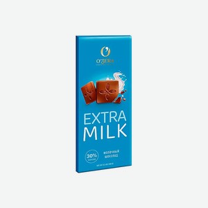 Шоколад молочный Ozera Extra milk, 90 г