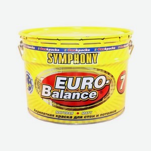 Краска Симфония водо-эмульсионная евро-баланс 7 А 2,7 л