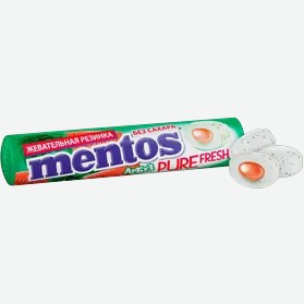 Жевательная резинка Mentos Pure Fresh Арбуз, 15,5 г