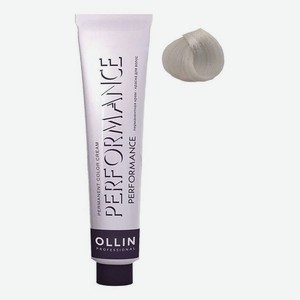 Перманентная крем-краска для волос Performance Permanent Color Cream 60мл: Антижелтый