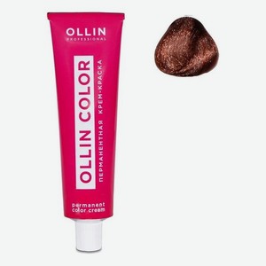 Перманентная крем-краска для волос Ollin Color 100мл: 5/4 Светлый шатен медный