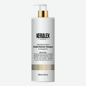 Шампунь для волос дуо-питание Keralex Double Nutrient Shampoo: Шампунь 250мл