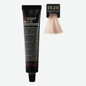 Крем-краска для волос с фитокератином Incolor Crema Colorante 100мл: 11.21 Платиново-фиолетовый пепельный блондин