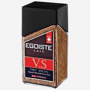 EGOISTE V.S. Кофе сублимированный 100г ст/б(HACO):9
