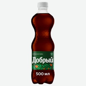Напиток газированный ДОБРЫЙ сибирские травы, 500мл
