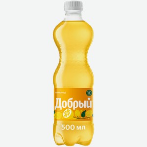 Напиток газированный ДОБРЫЙ лимонад, 500мл