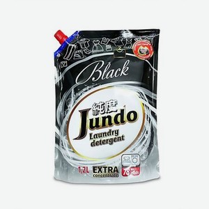 JUNDO Black Гель для стирки черного белья, концентрированный, автомат, жидкий порошок