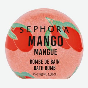 Шипучая бомбочка для ванны манго