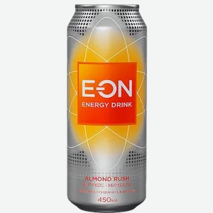 Напиток энергетический E-On Almond Rush, 450 мл