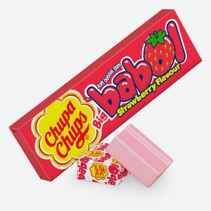 Жев резинка Chupa Chups Биг Бабол со вкусом клубники 21г