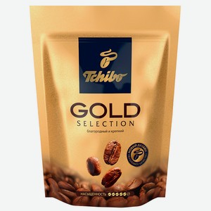 Кофе Tchibo Gold selection растворимый 75г пак