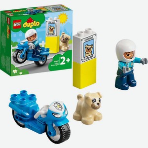 LEGO DUPLO Town 10967 Полицейский мотоцикл