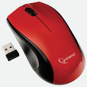 Мышь MUSW-355-R Красная Gembird
