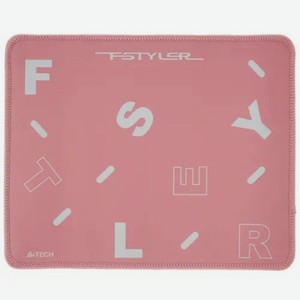 Коврик для мыши FStyler FP25 Розовый белый A4Tech