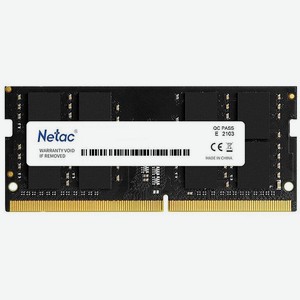 Оперативная память для ноутбука 16Gb DDR4 NTBSD4N26SP-16 Netac