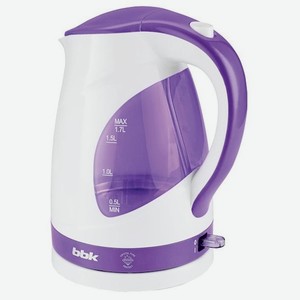 Чайник EK1700P 1.7л Белый фиолетовый BBK