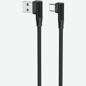 Кабель USB Type C U83 TPU 1.2м Черный Hoco
