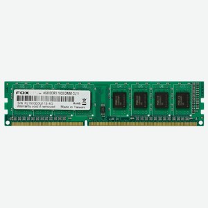 Оперативная память 4Gb DDR3 FL1600D3U11S-4G Foxline